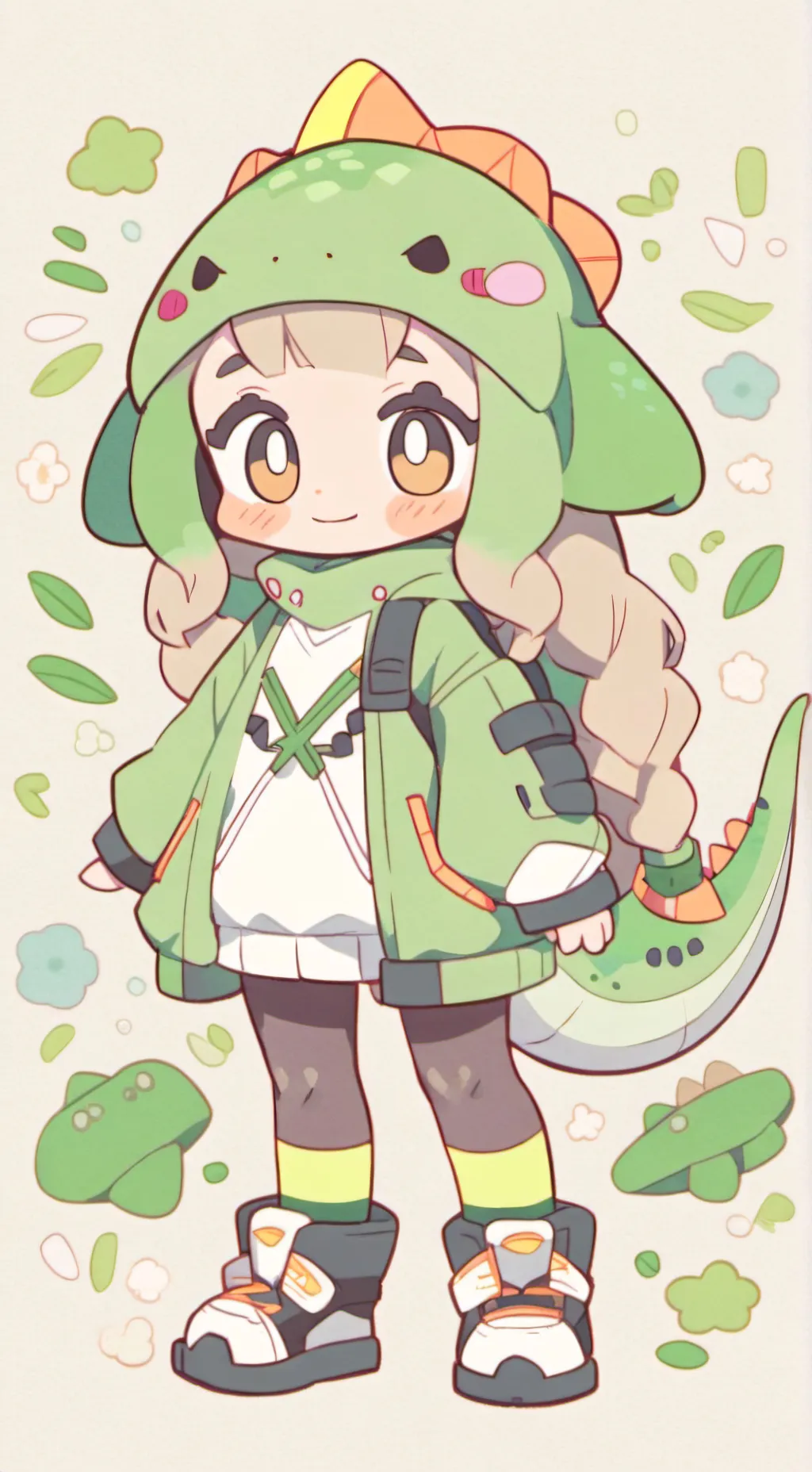 ai character: Shelly  background