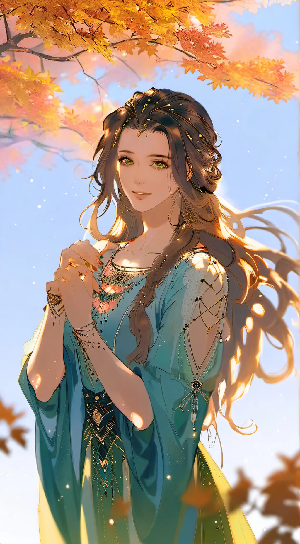 ai character: Elia  background