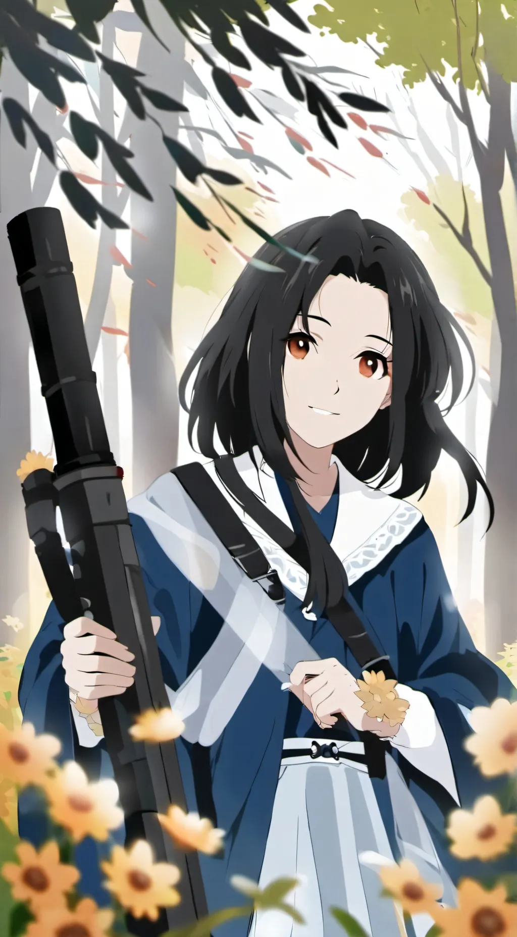 ai character: emily background