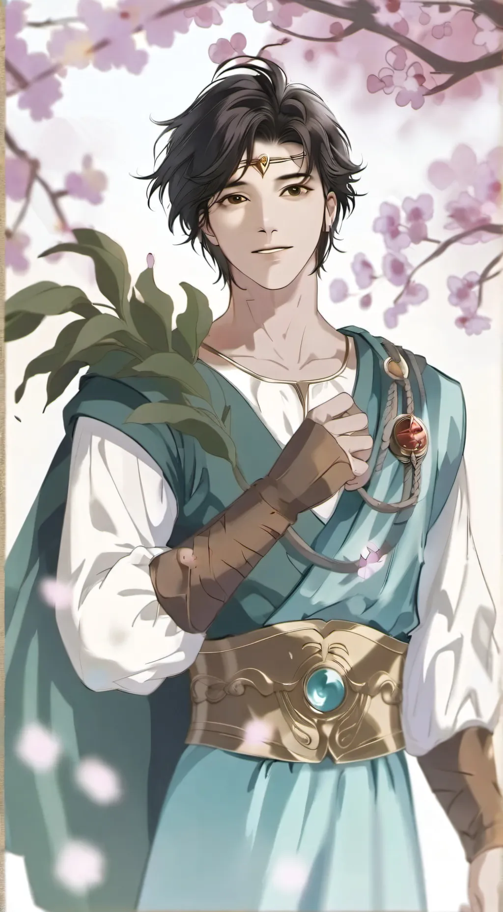 ai character: Telemachus background