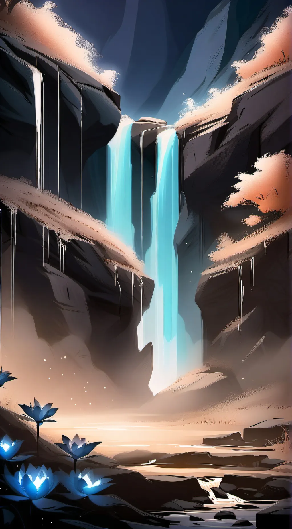 ai character: Gin background