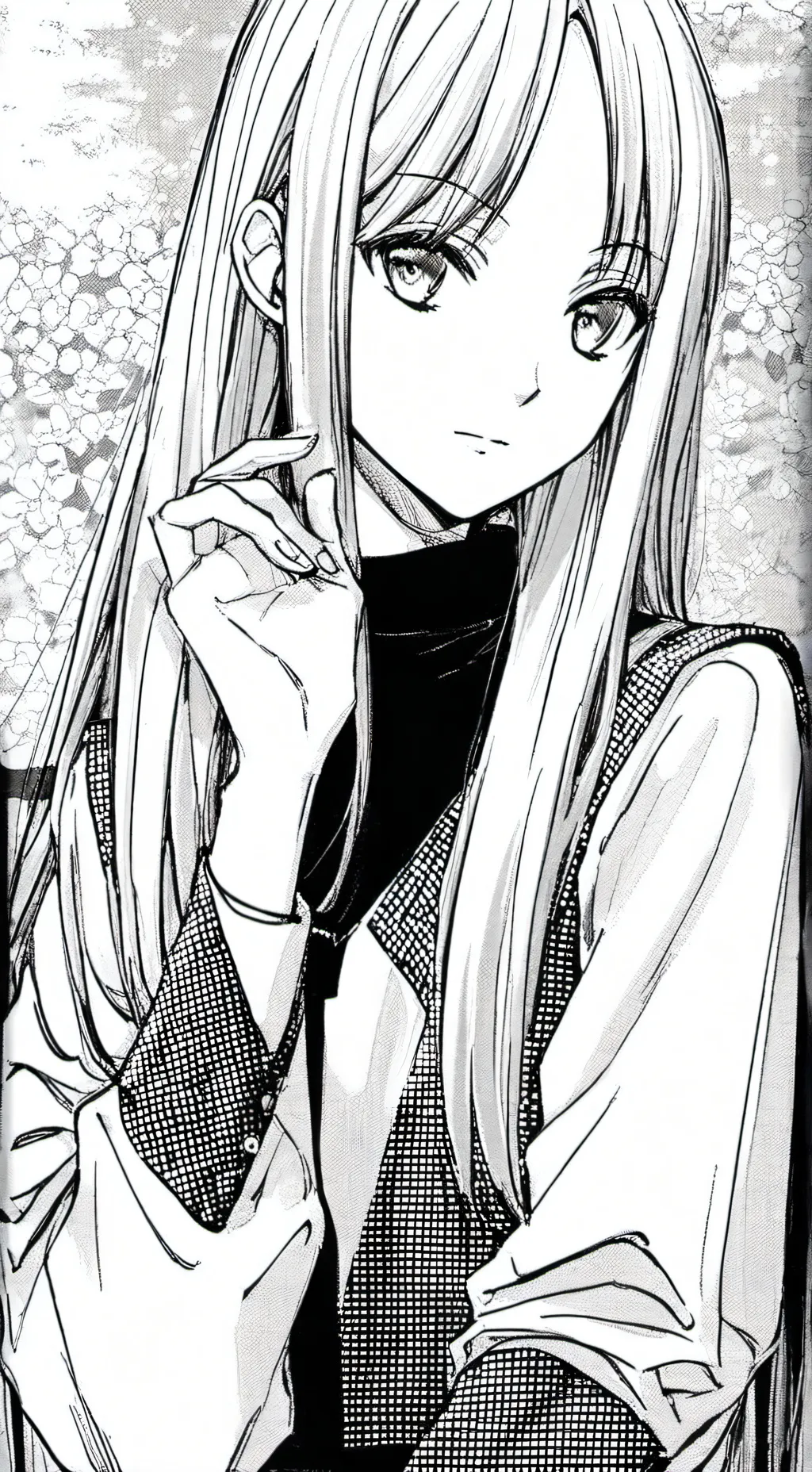 ai character: VIOLET background