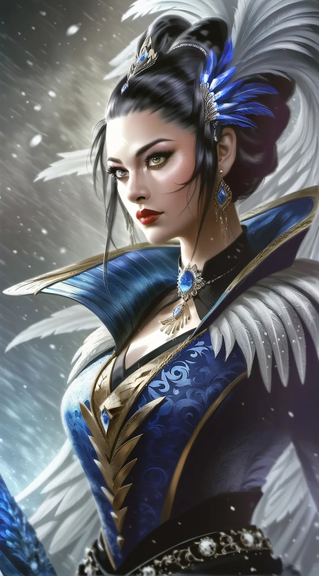 ai character: Kdh reacts background