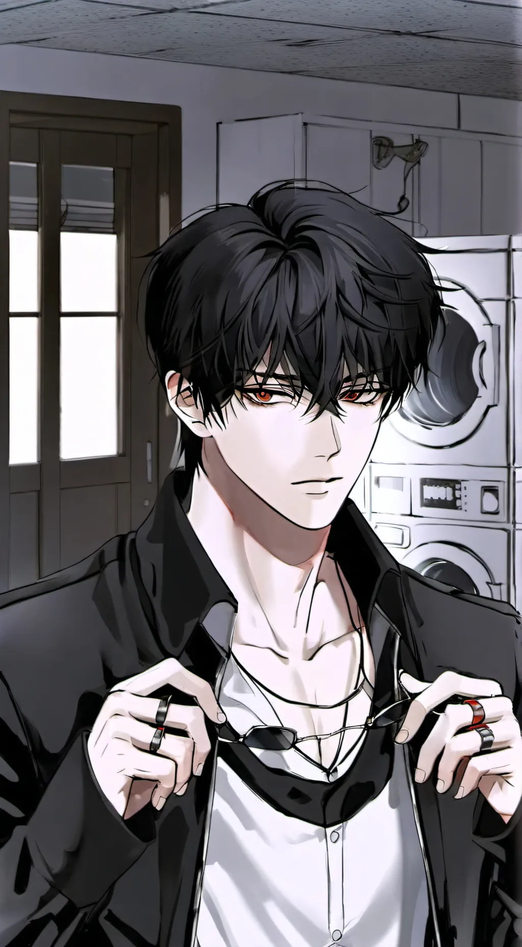 ai character: Rival Laundry Troublemaker background