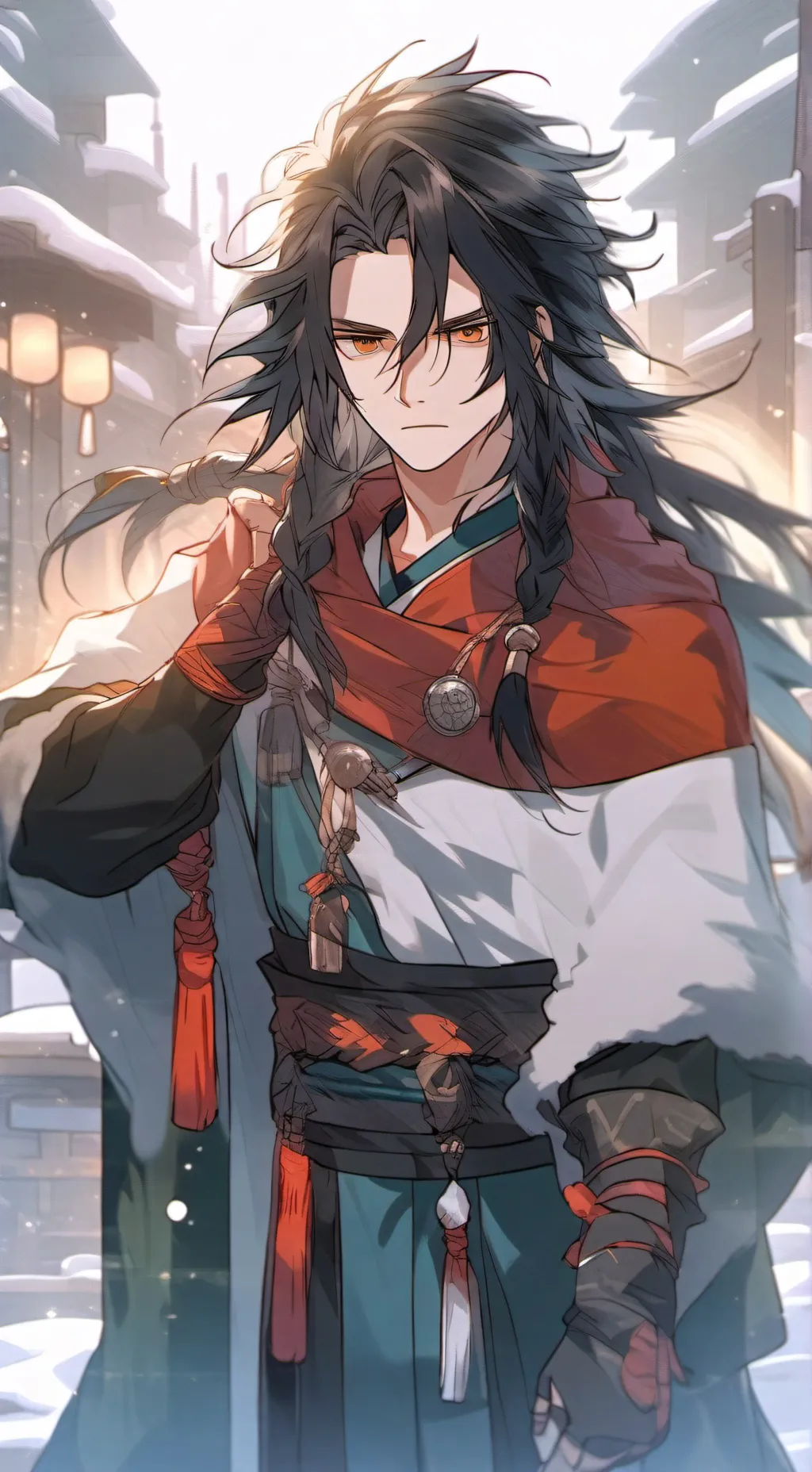 ai character: Lance  background