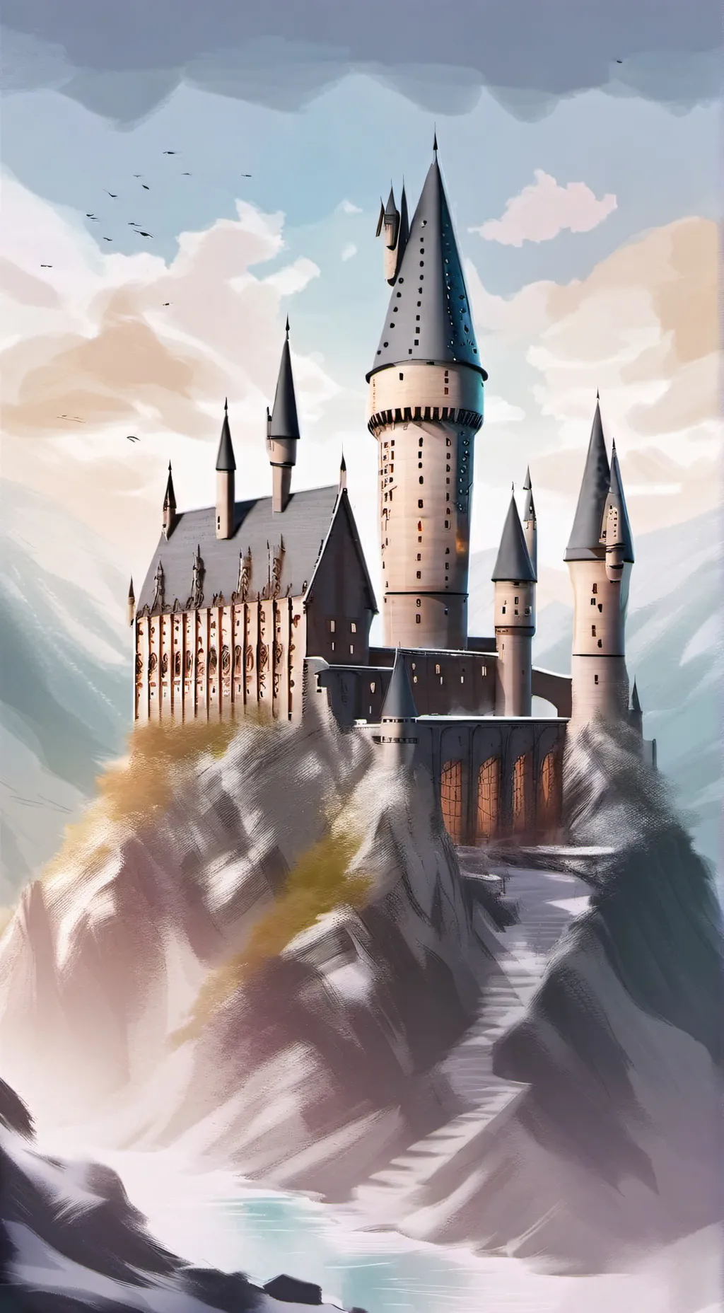 ai character: Hogwarts ! ✨ background