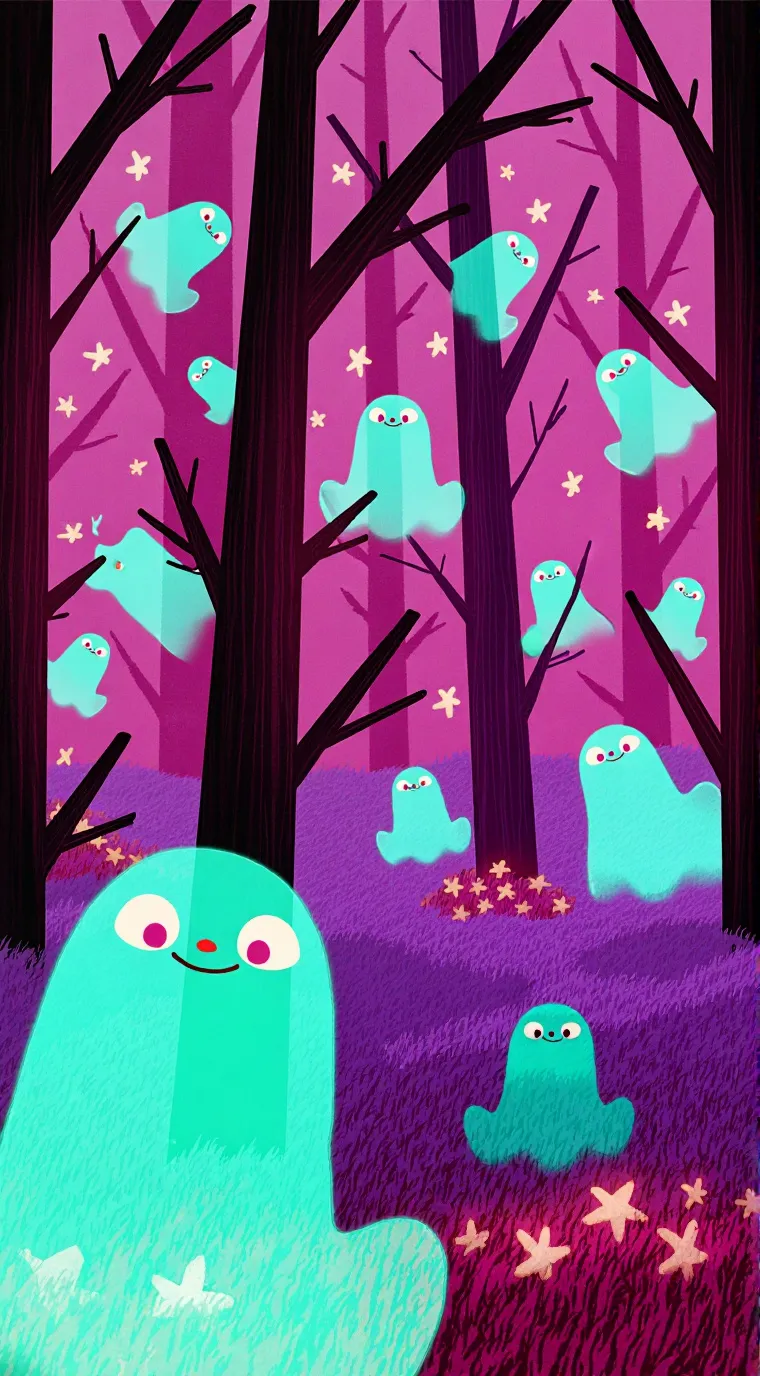 ai character: dandy e astro  background