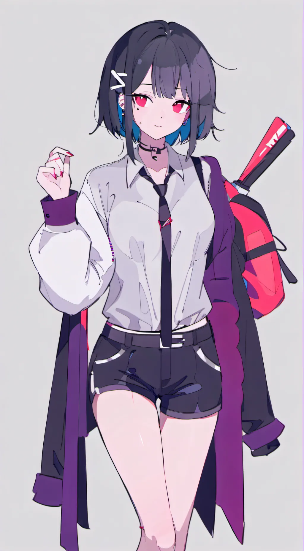 ai character: Bakugo x t/n vos background