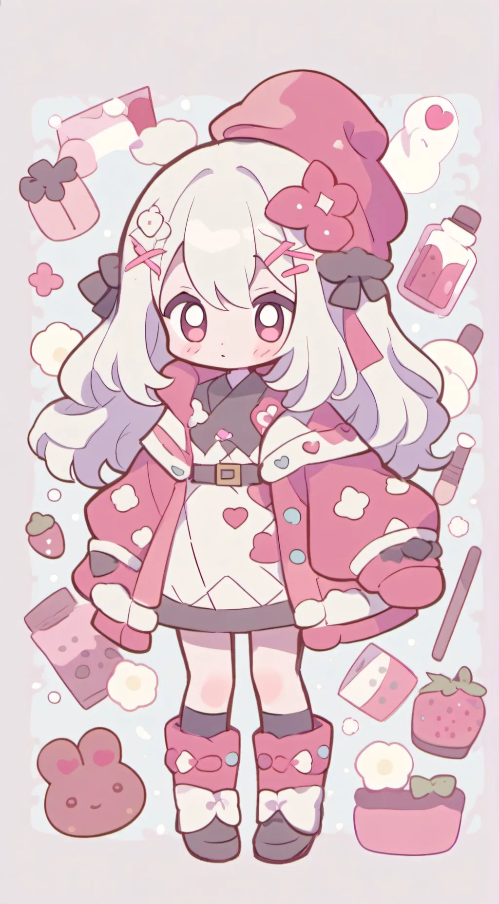 ai character: Lily  background