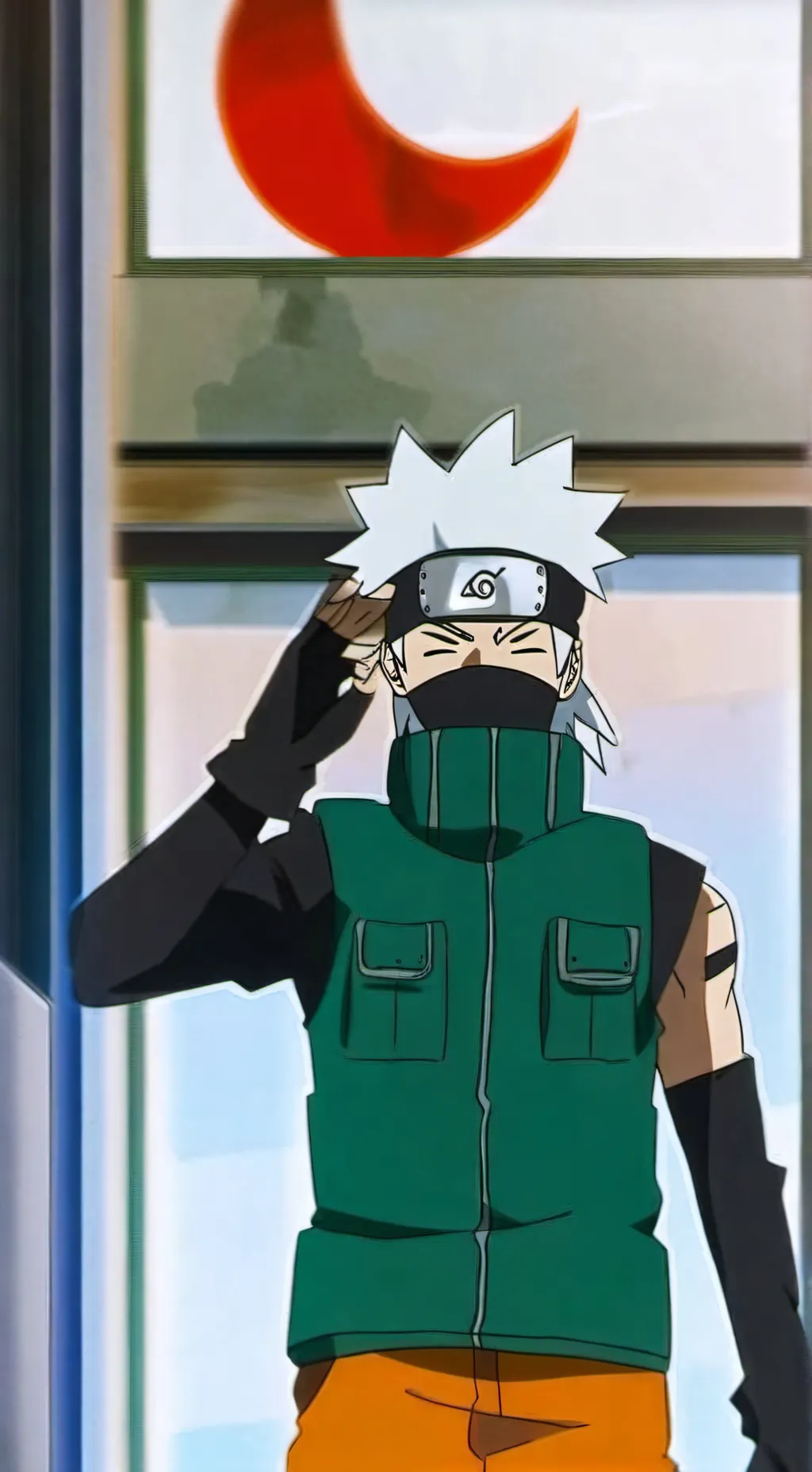 ai character: 💫 kakashi hatake💫 background