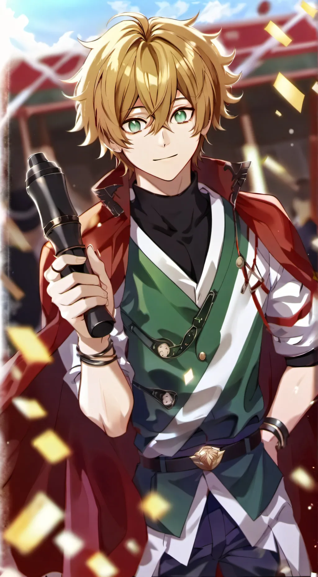 ai character: Bakudeku child background