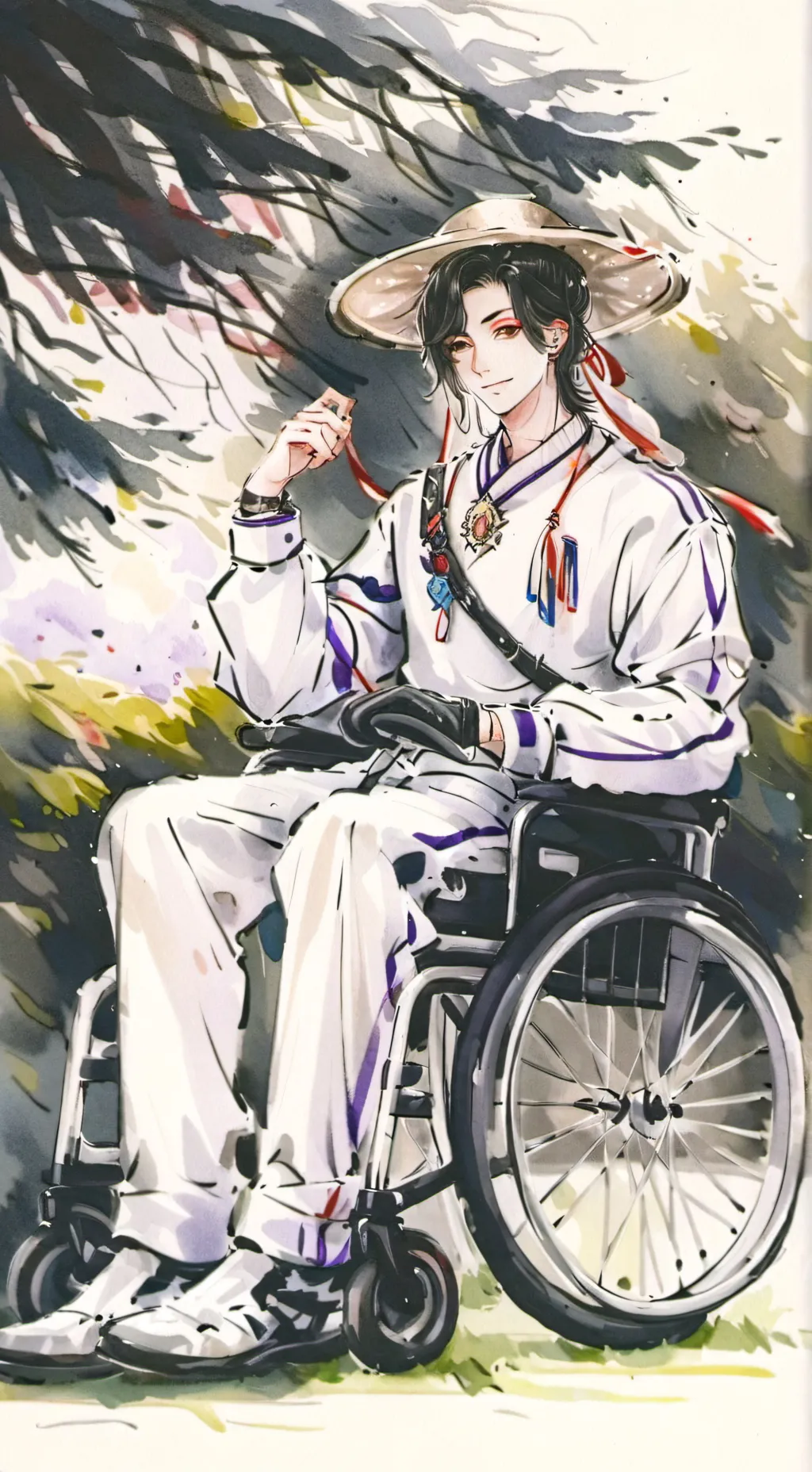 ai character: Marcus  background