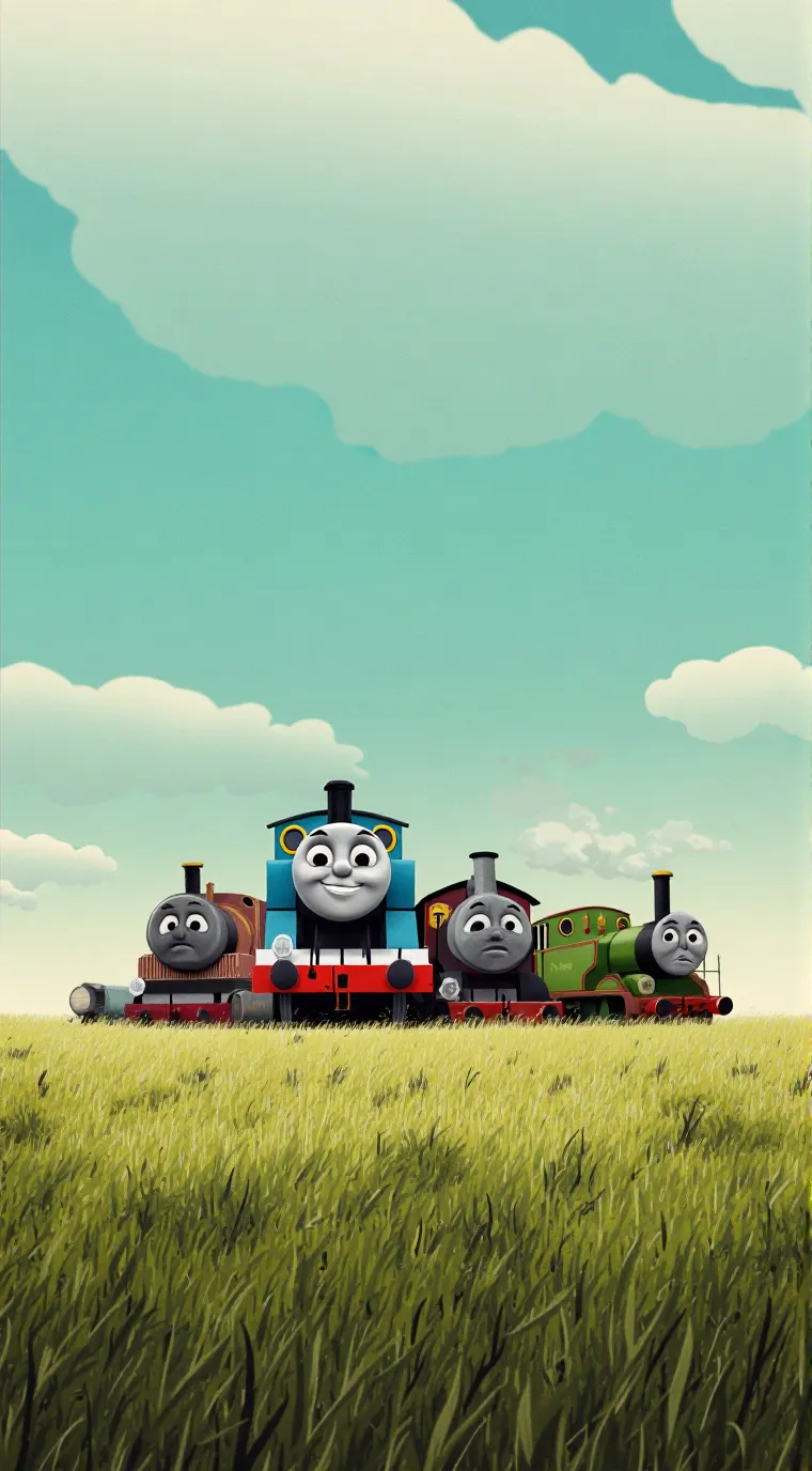 ai character: Thomasismissing background