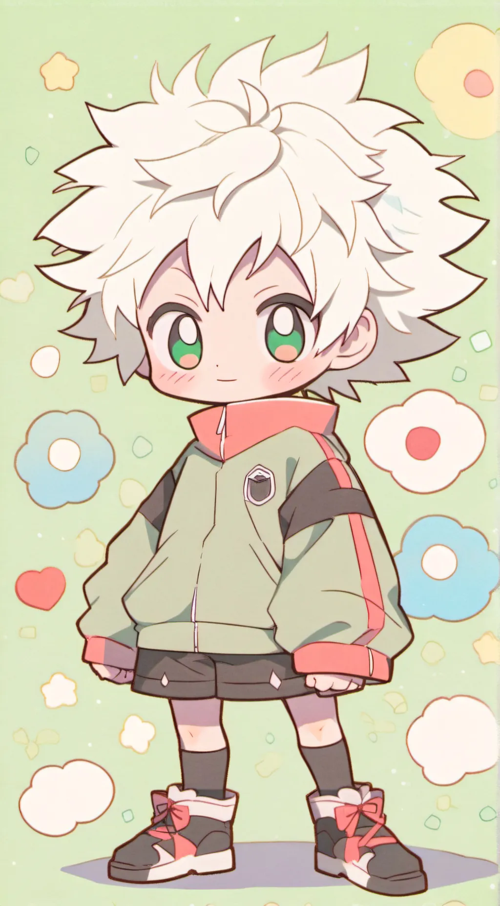 ai character: baku bebe!!!!!!! background