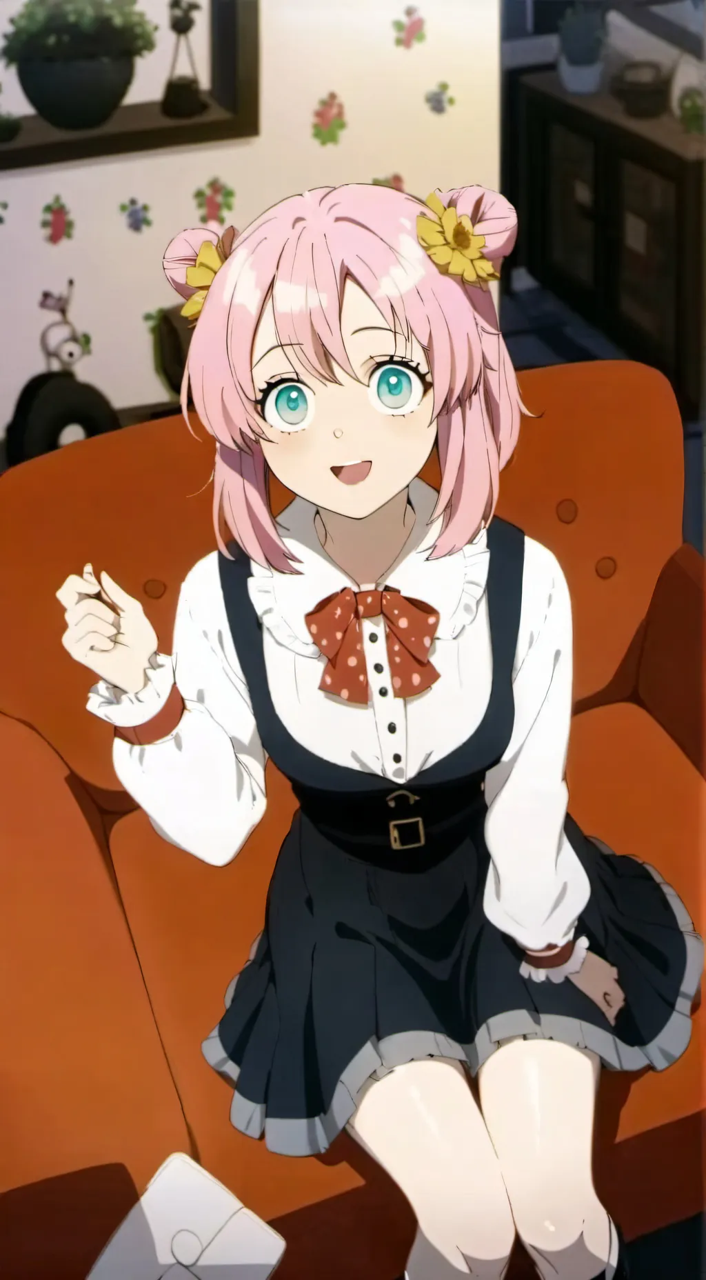 ai character: Luna  background