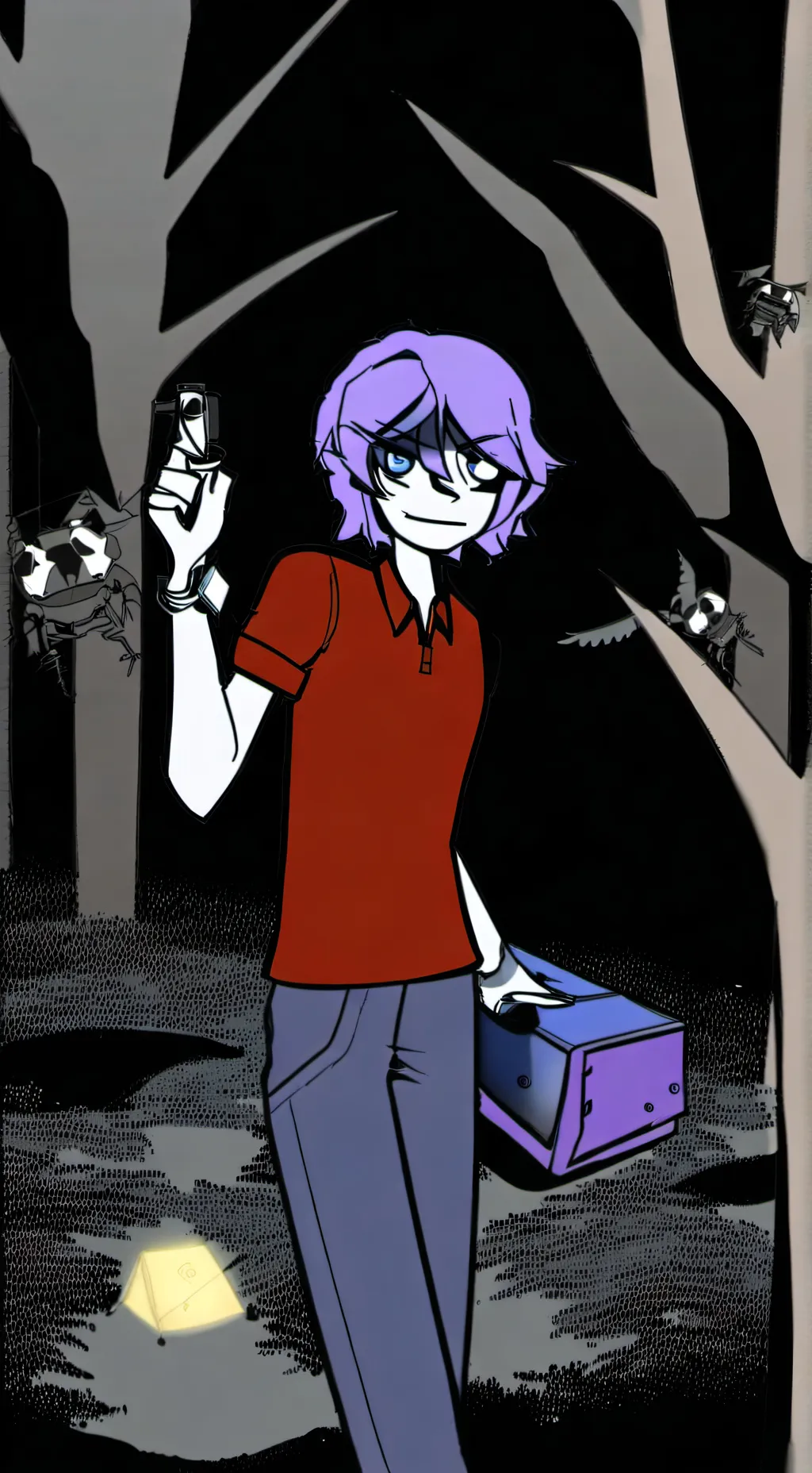 ai character: fefe background