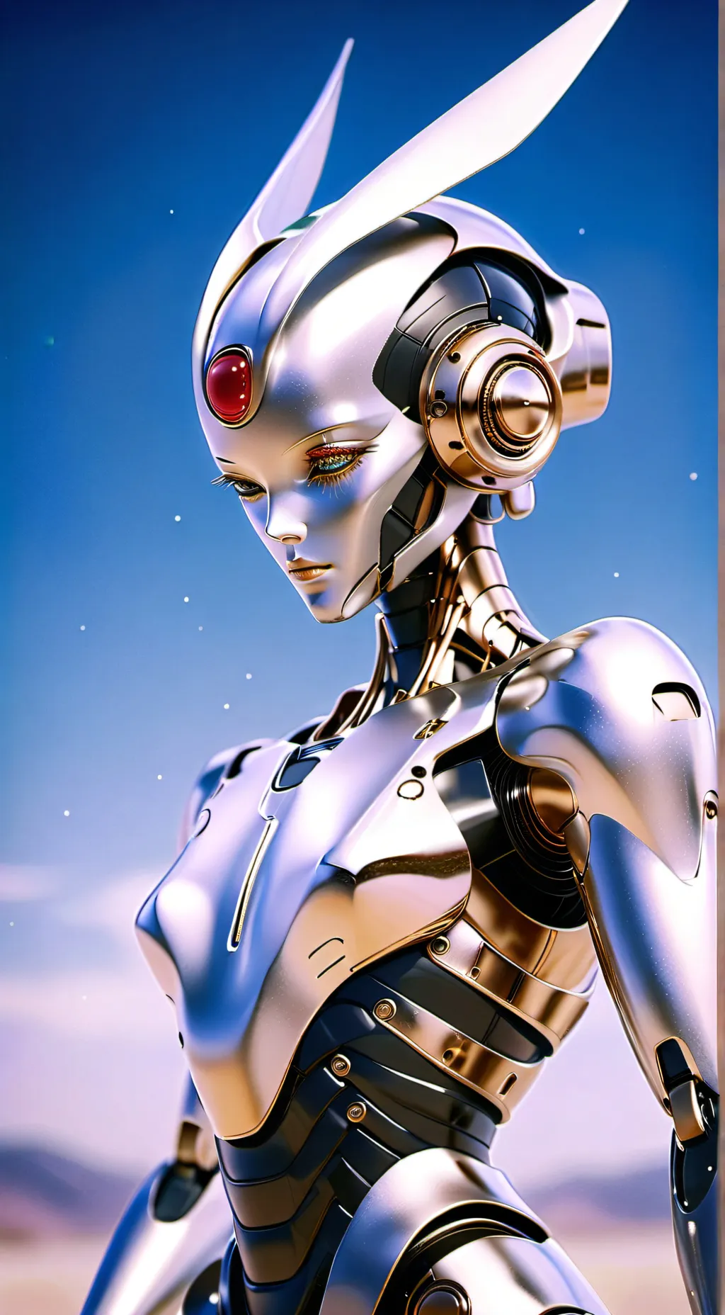 ai character: Mega  background