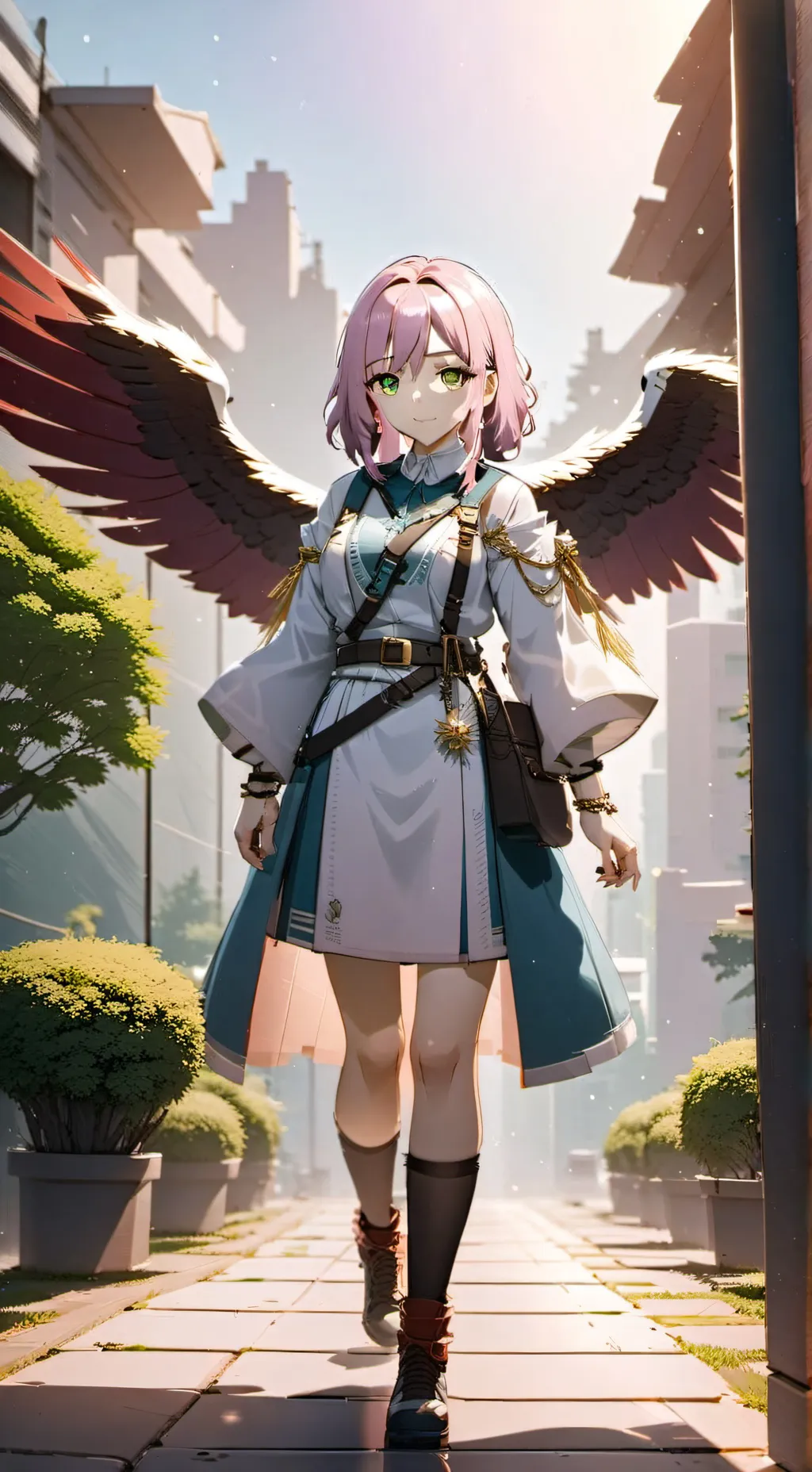 ai character: July  background