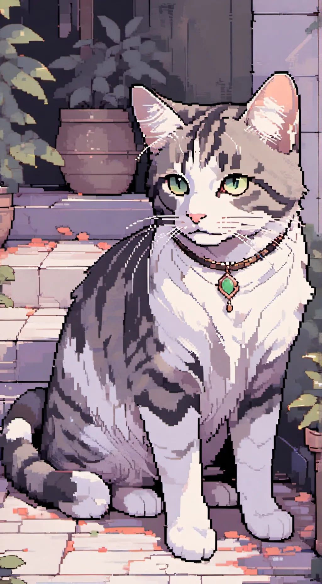 ai character: Moss background