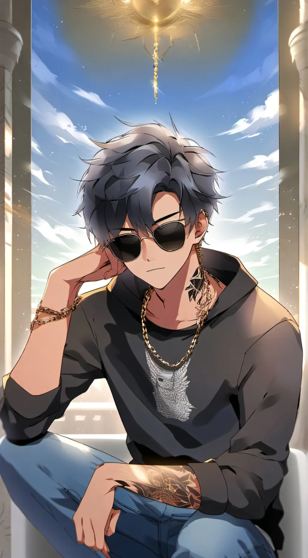 ai character: Gangster  background