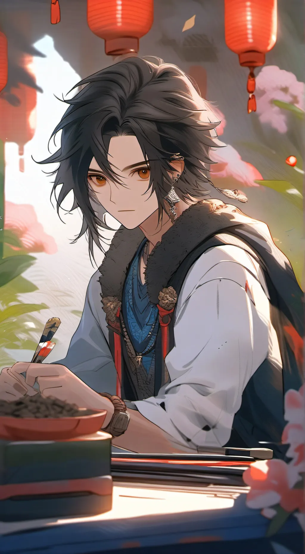 ai character: Idk background