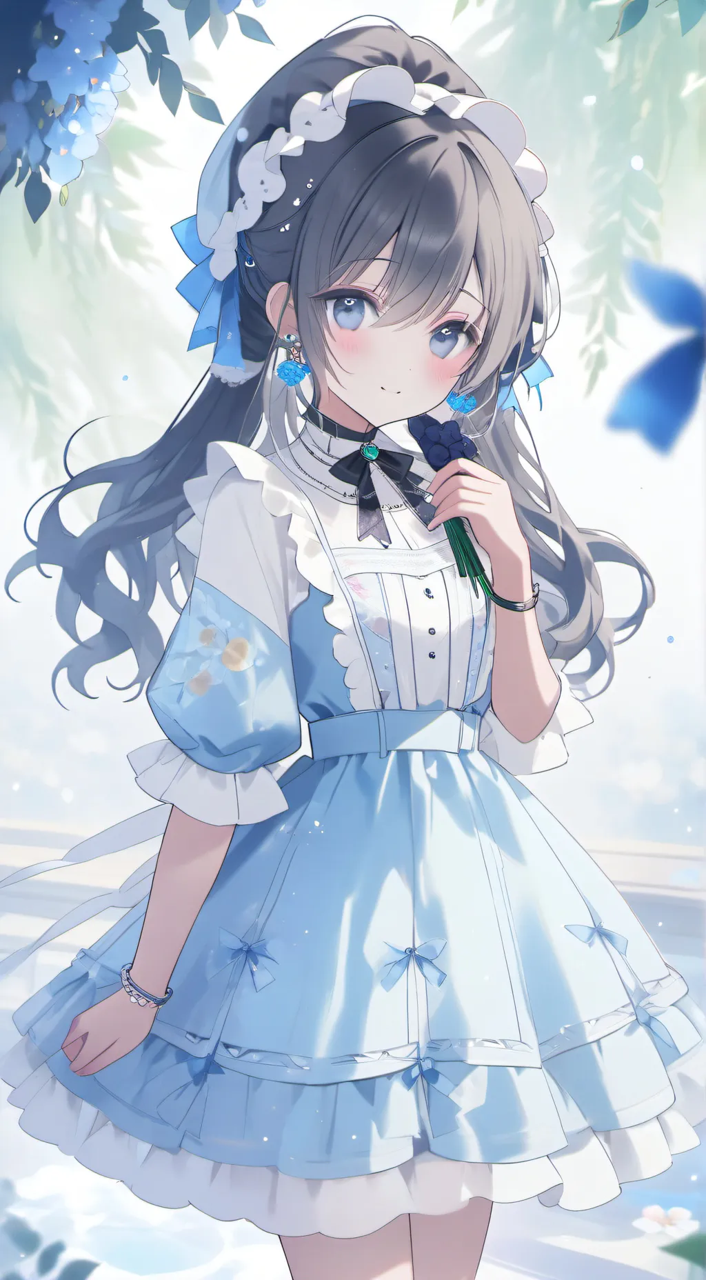 ai character: Аня background