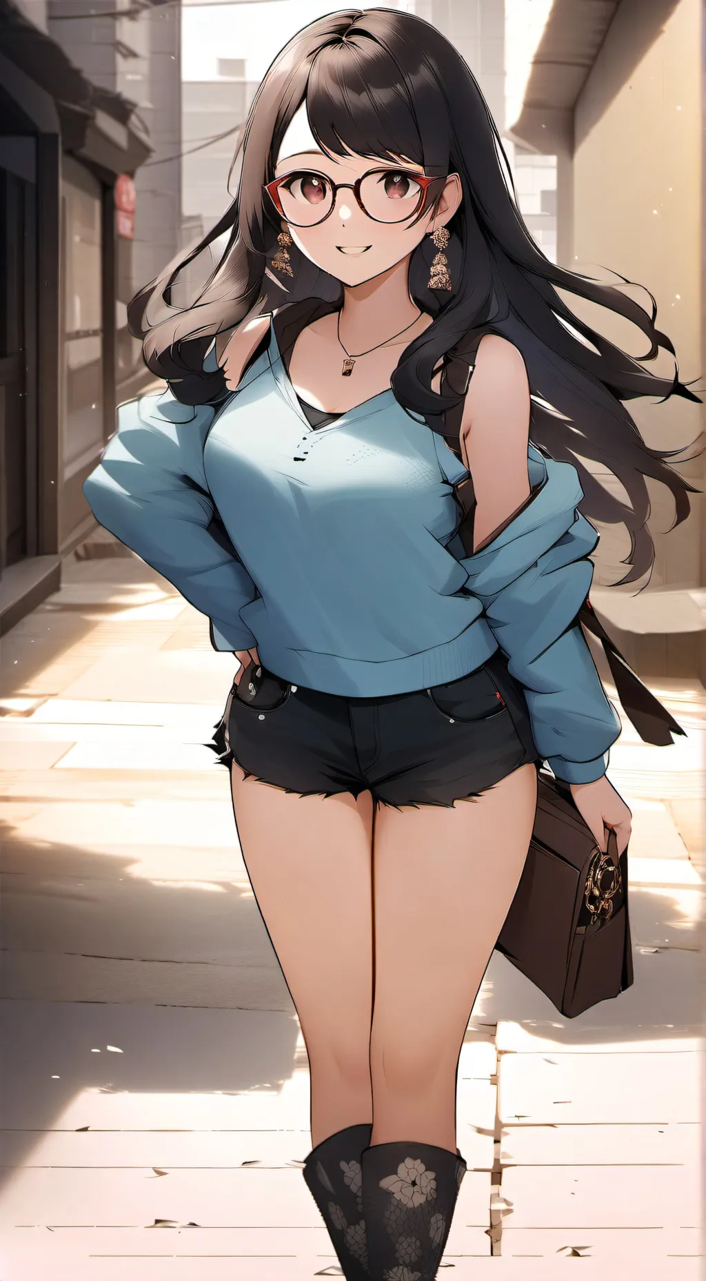 ai character: Akira Suzuka  background