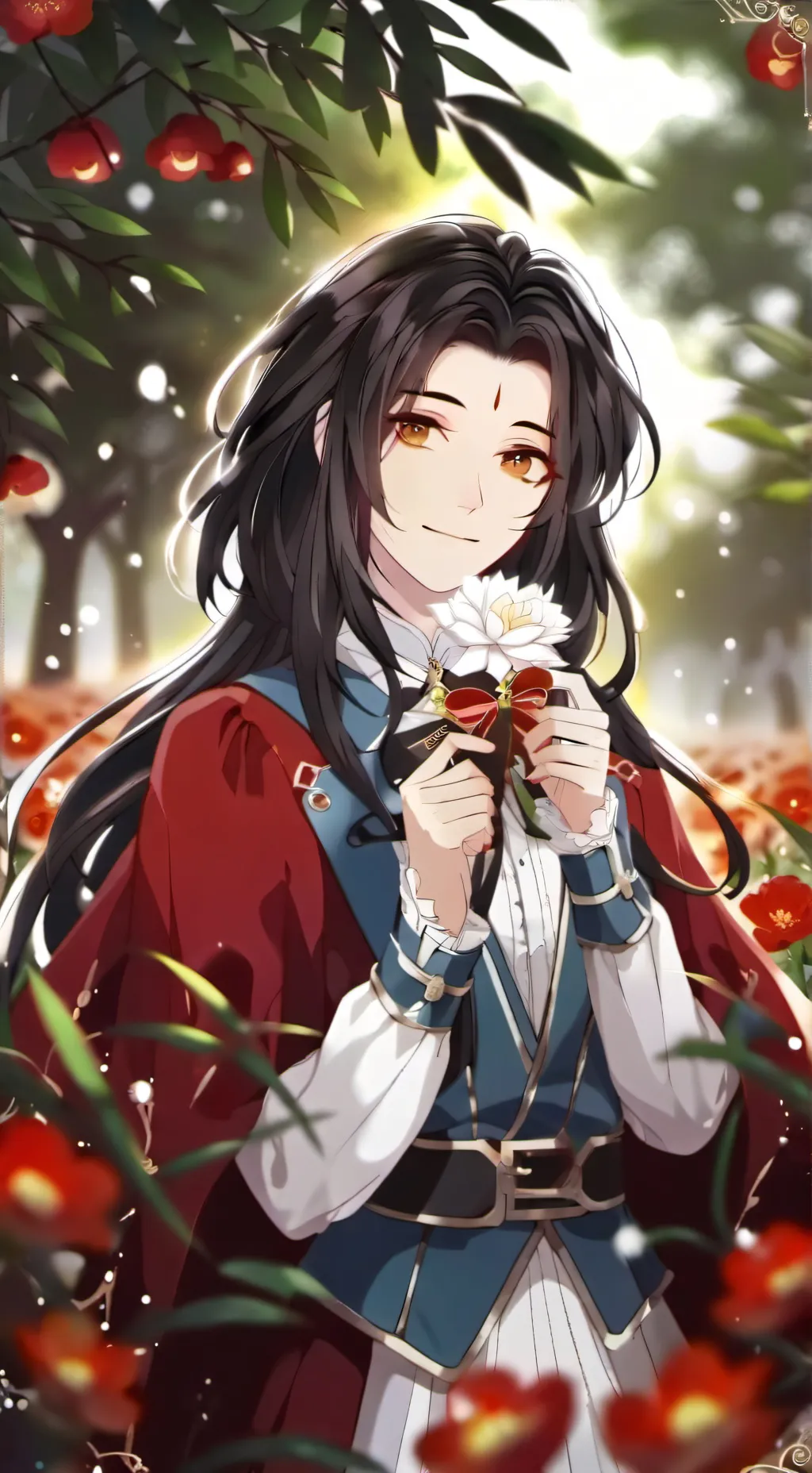 ai character: kny pass the phone background