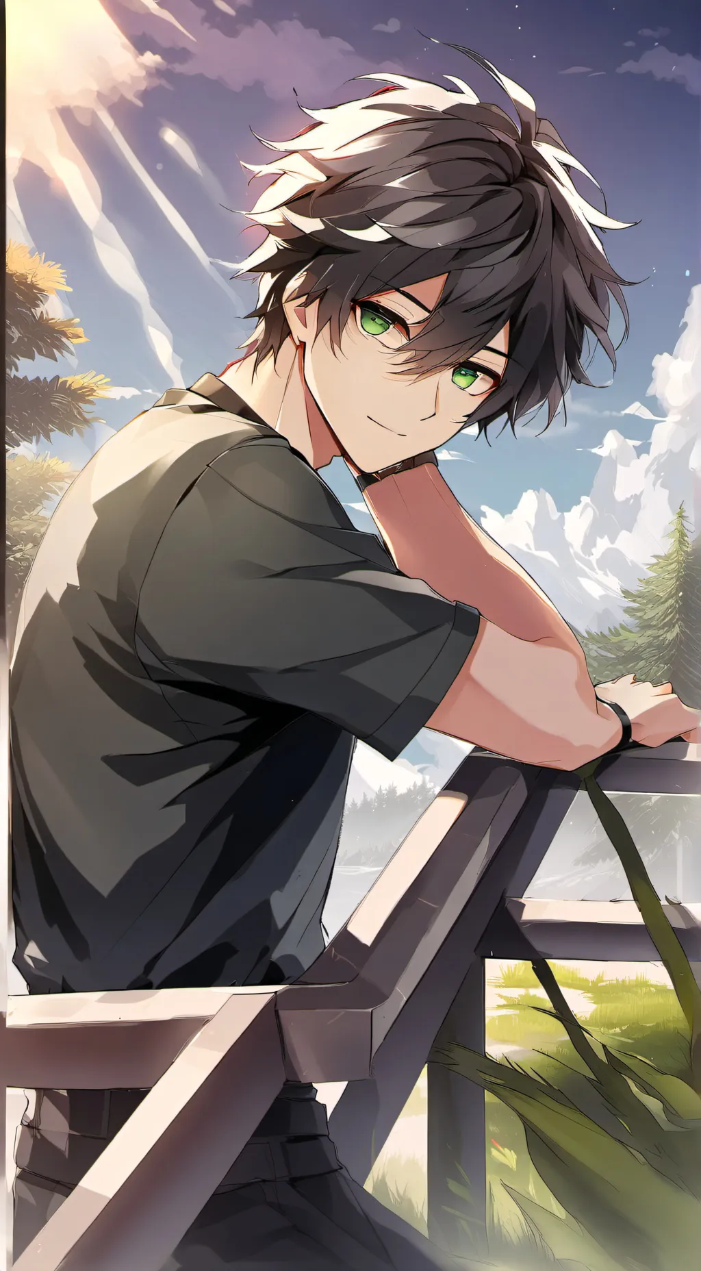 ai character: Effa background