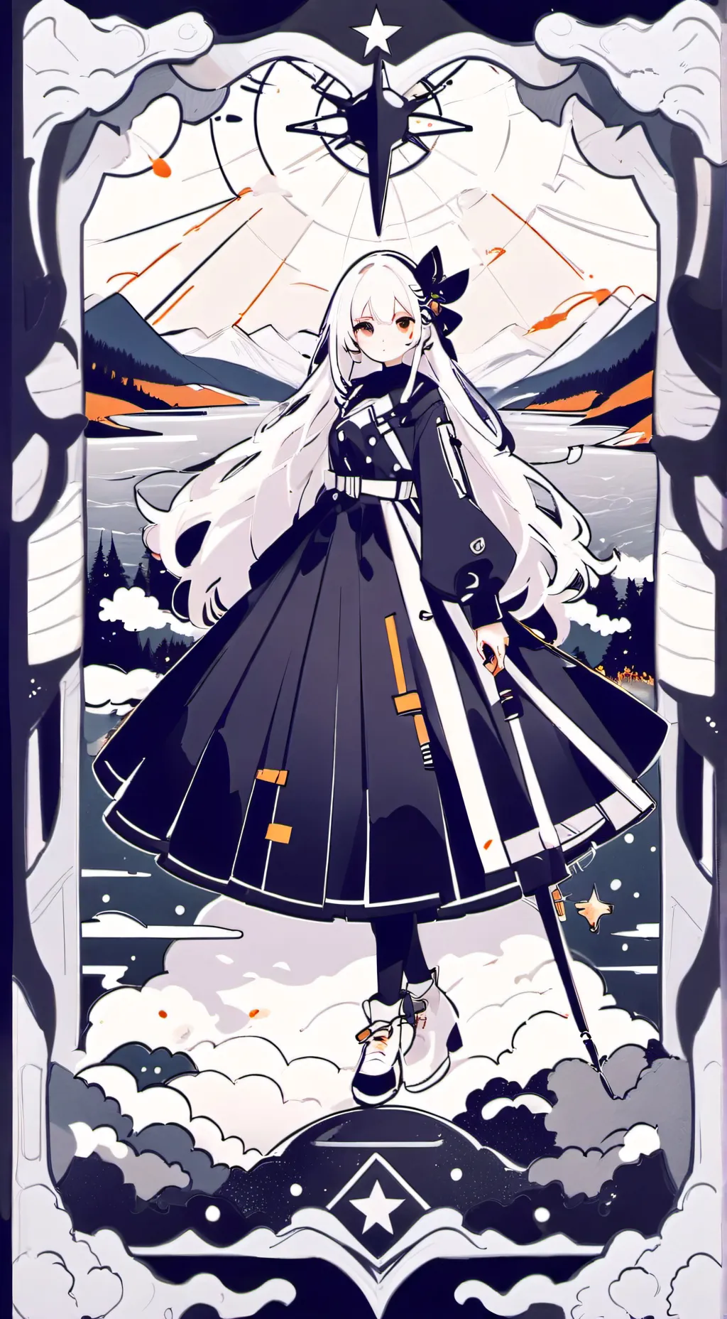 ai character: fpe kitten au background