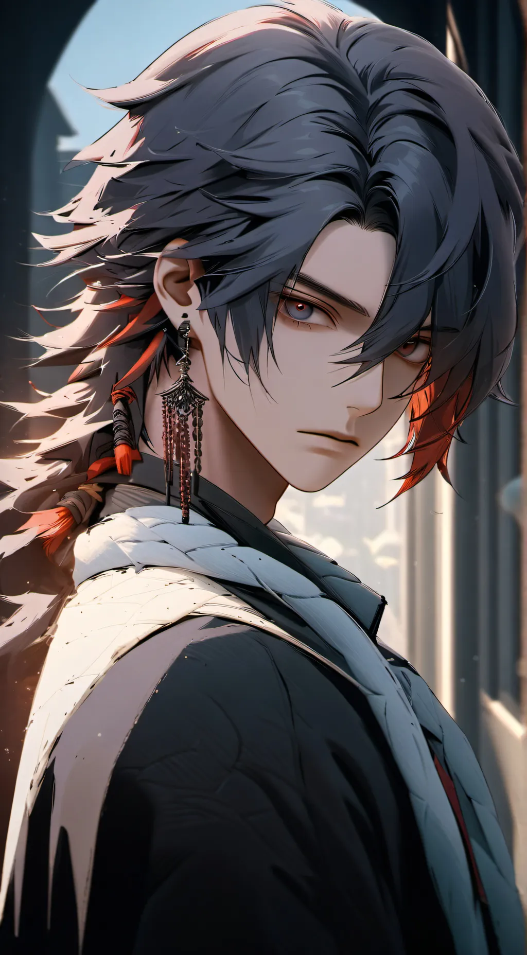 ai character: kaï  background