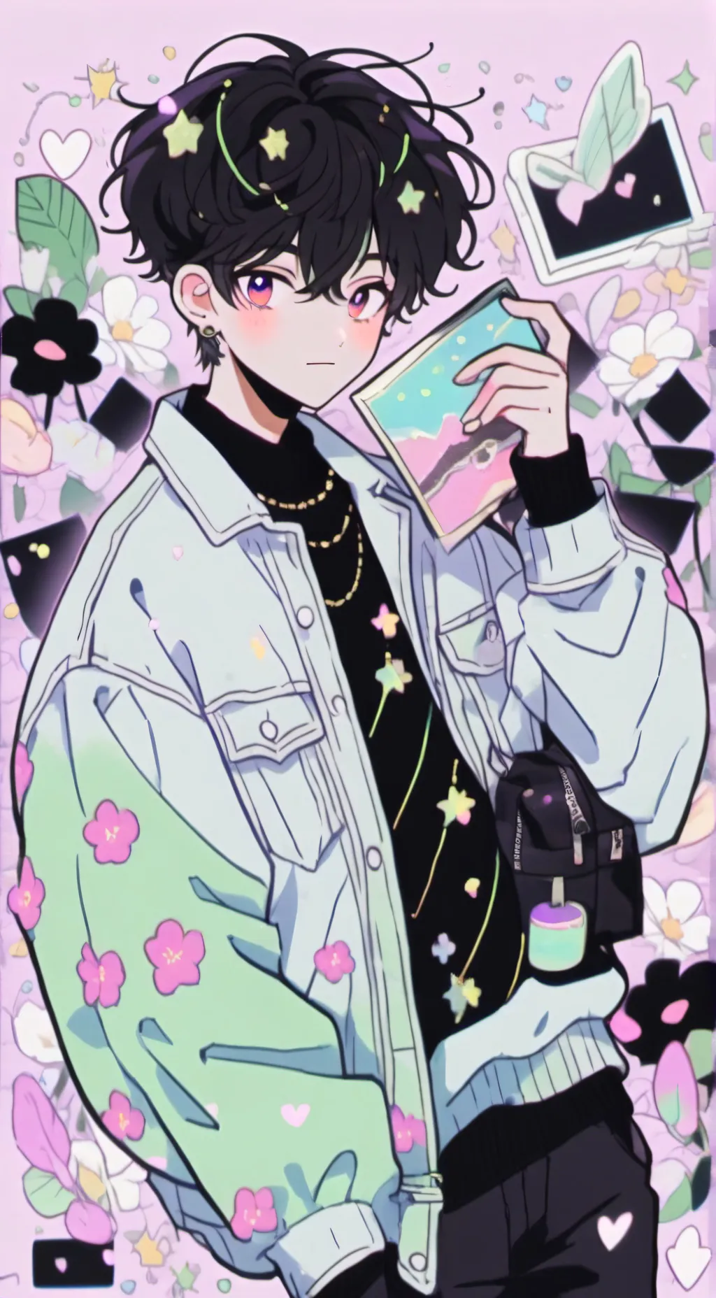 ai character: Lucas  background