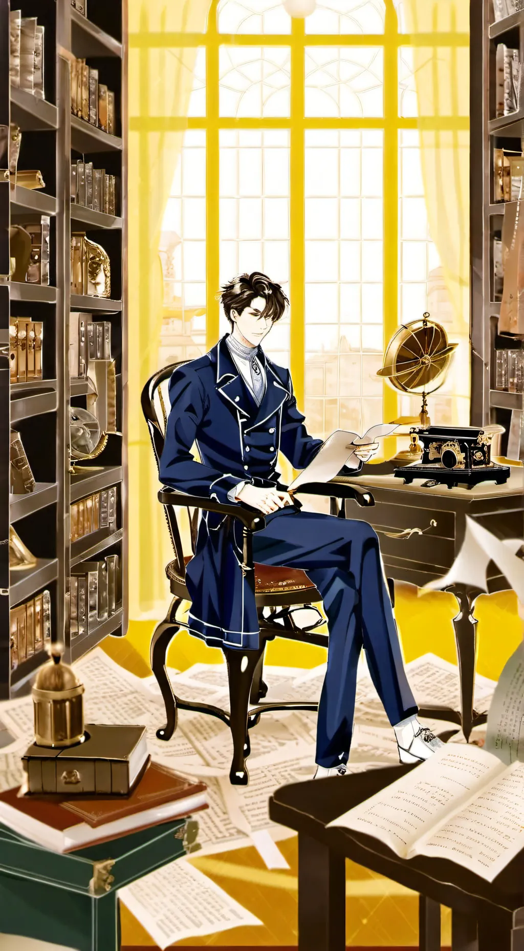 ai character: Xiao background