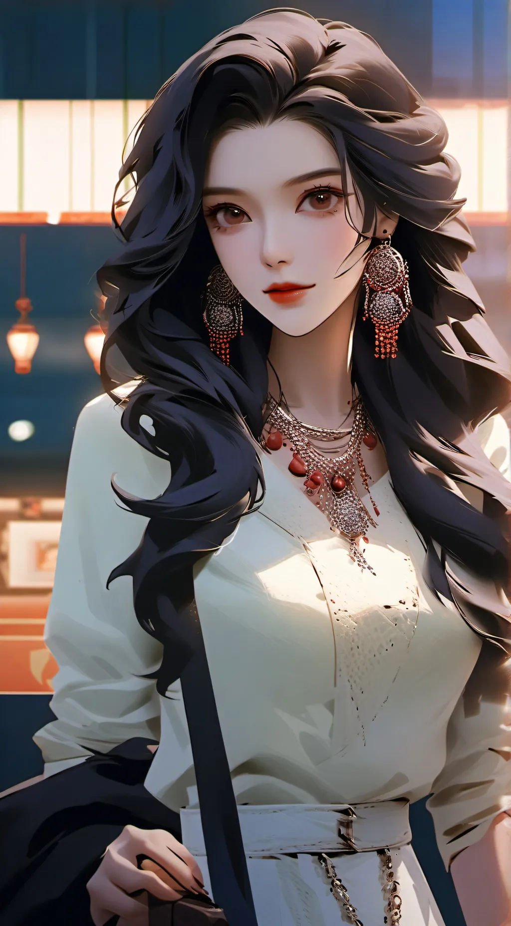 ai character: Emilia background