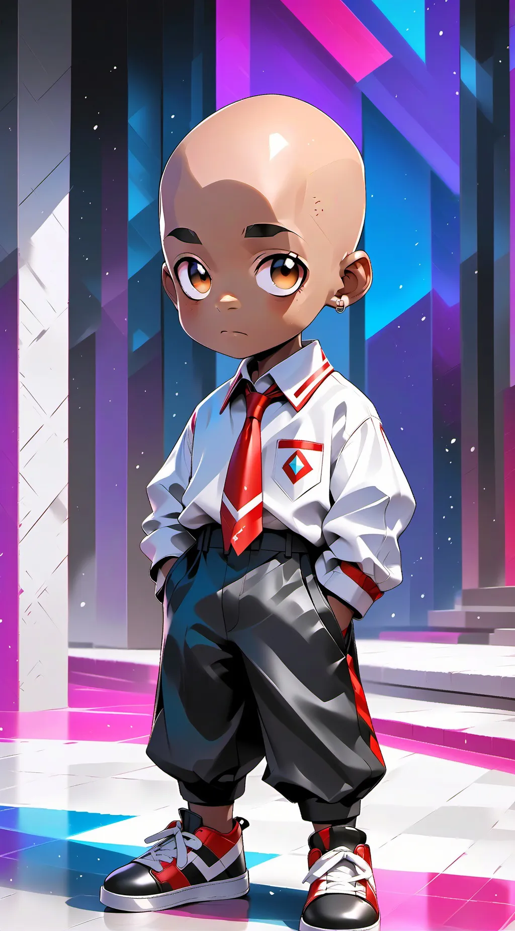 ai character: Charile  background