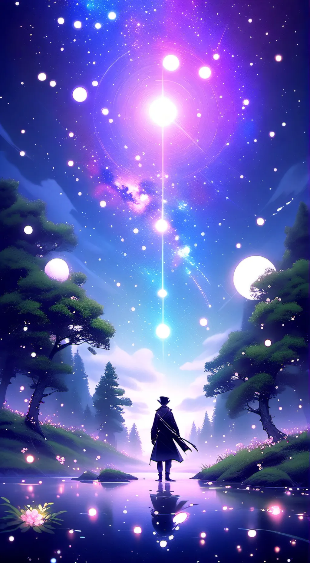 ai character: Überaschung background