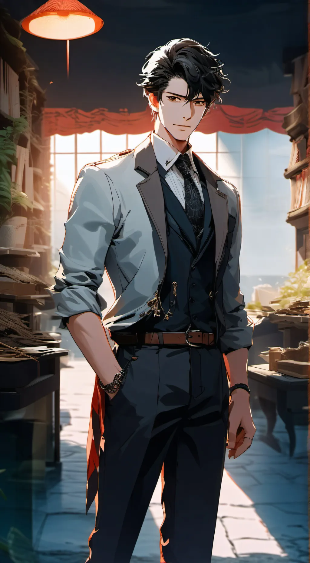 ai character: Matthew Blake background