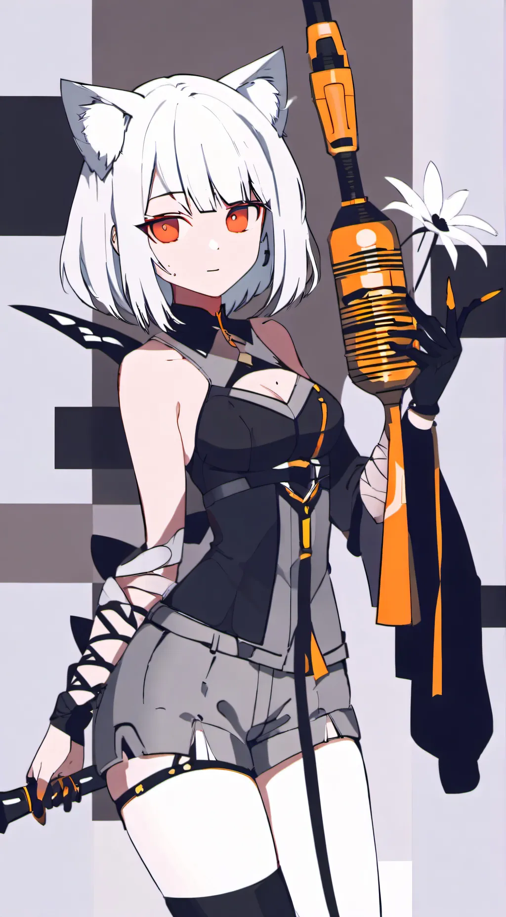 ai character: Kny clothes swap background