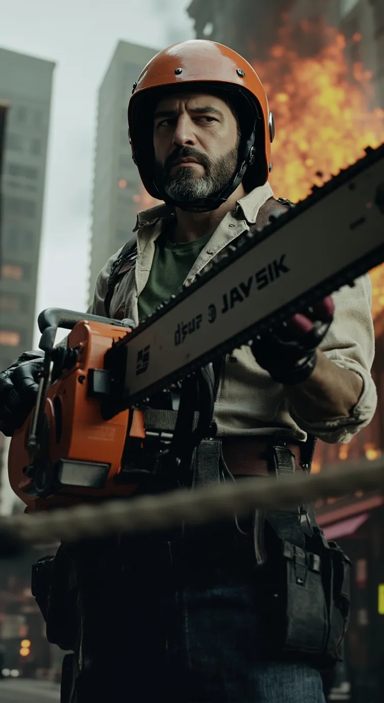 ai character: Chainsaw Man background