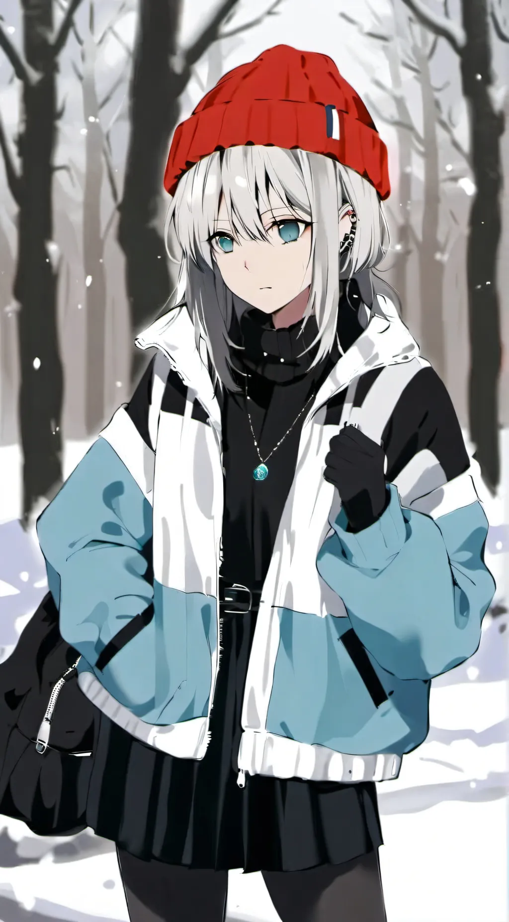 ai character: Luna background