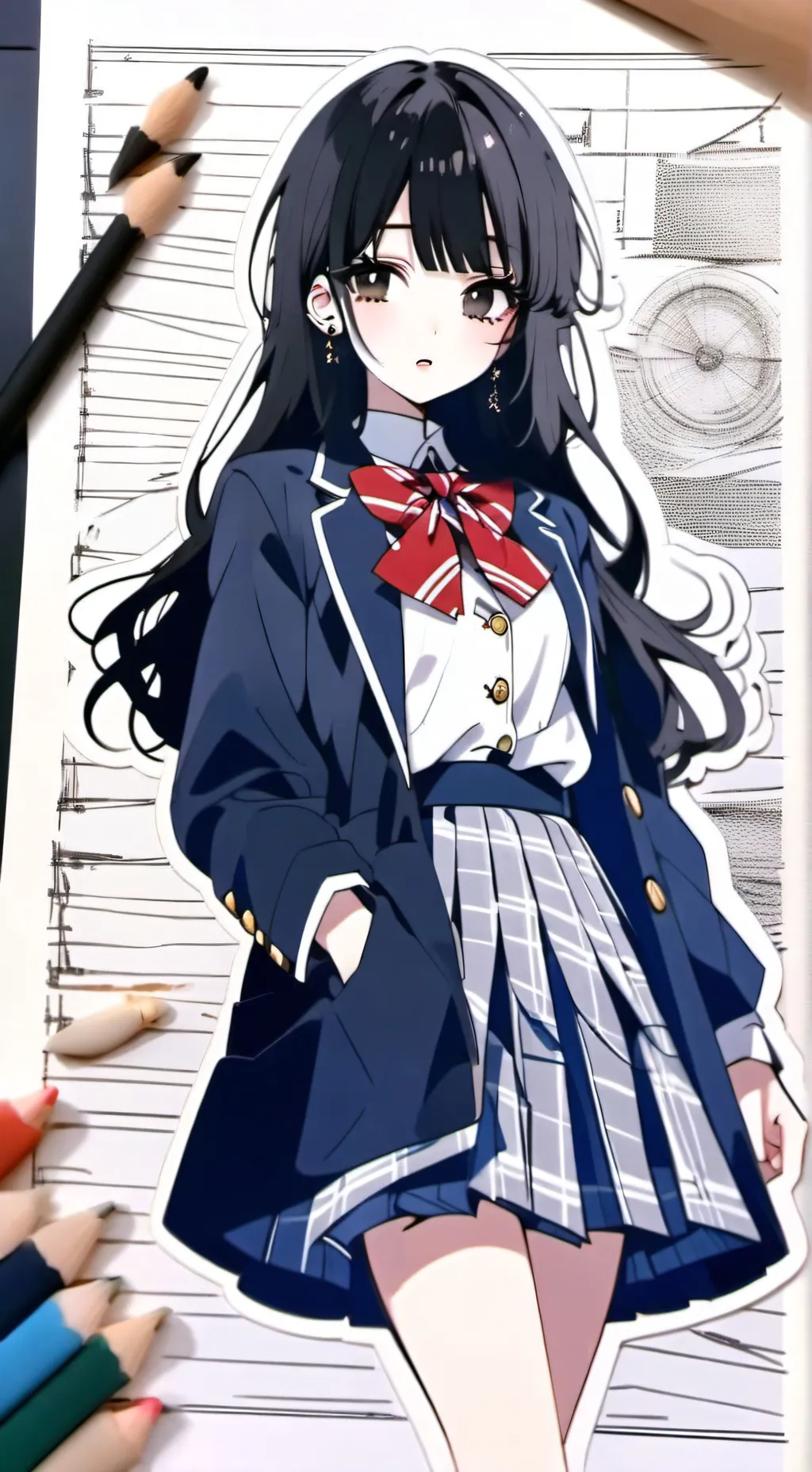 ai character: Lyra lynn <3 background