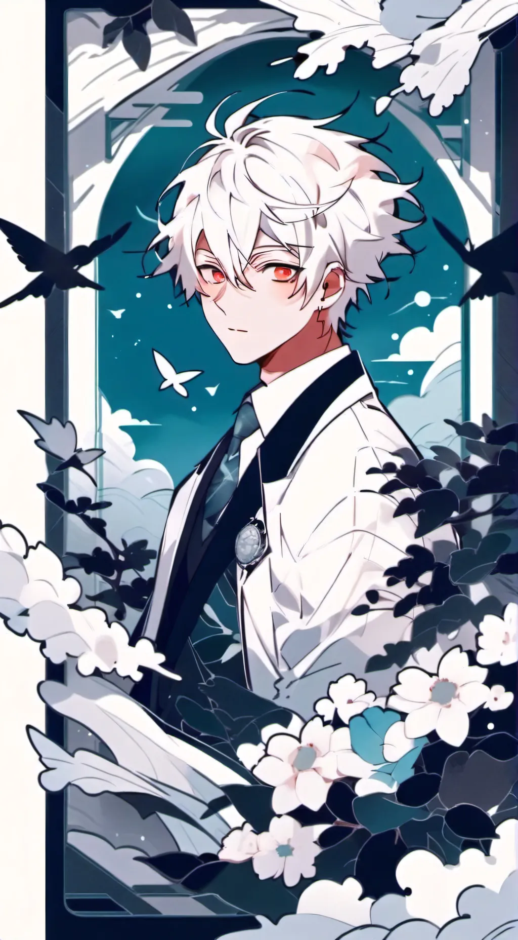 ai character: sanemi y tu ❤️ background