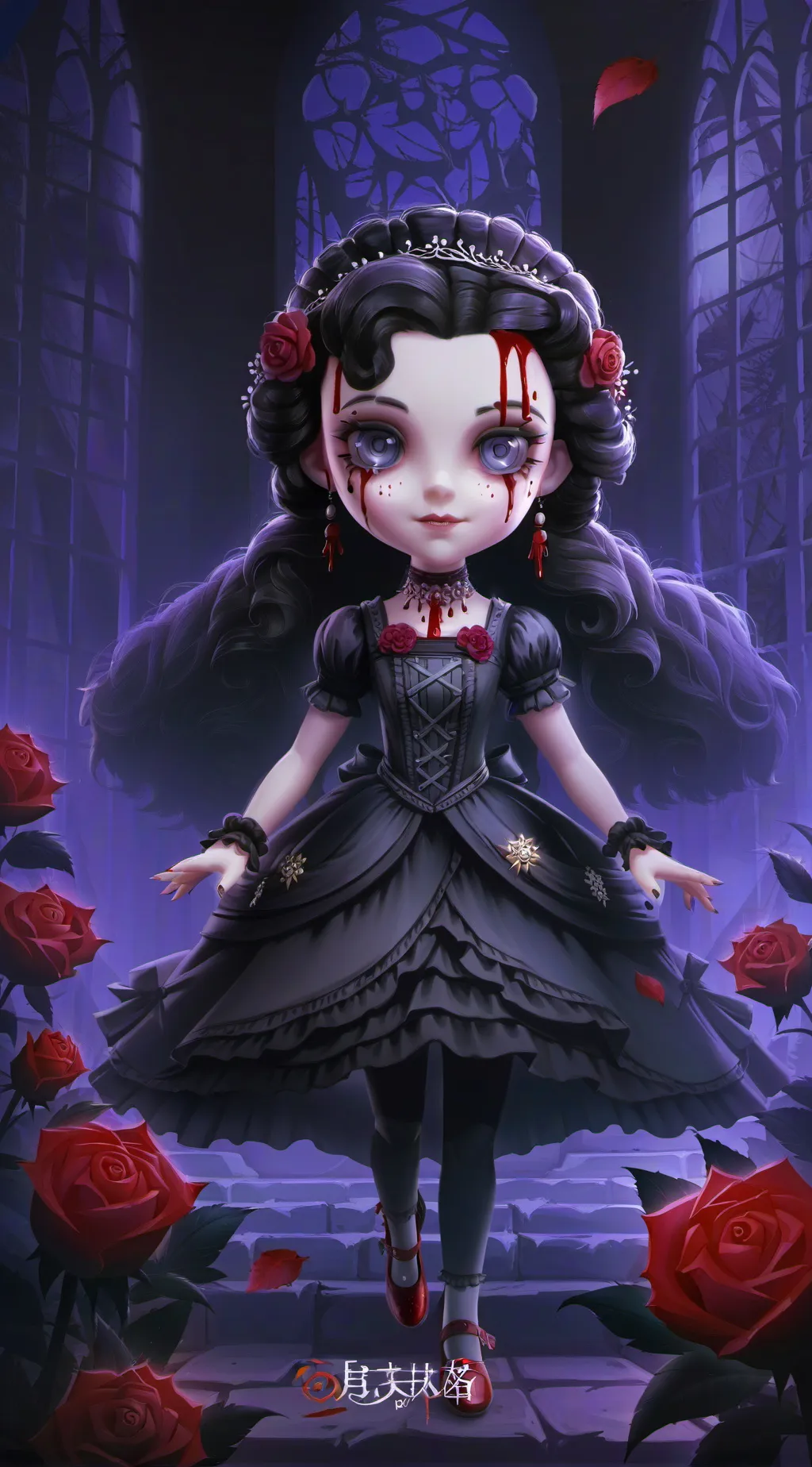 ai character: Yue Fu Zhi Ge background