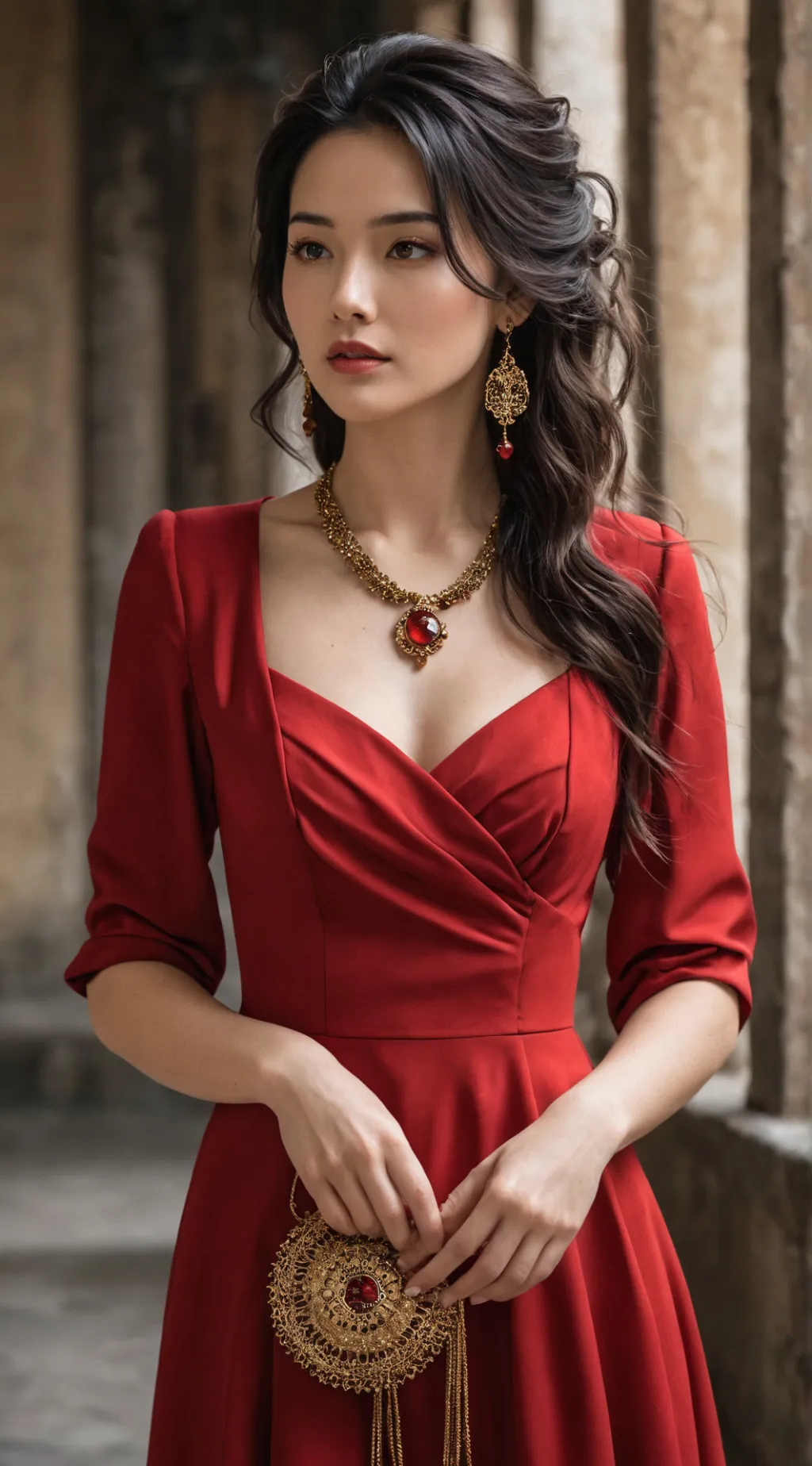 ai character: Elena Chen background