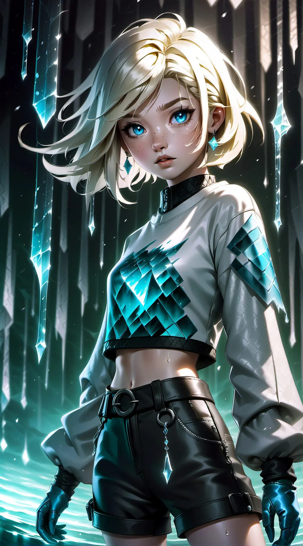 ai character: World of my head  background