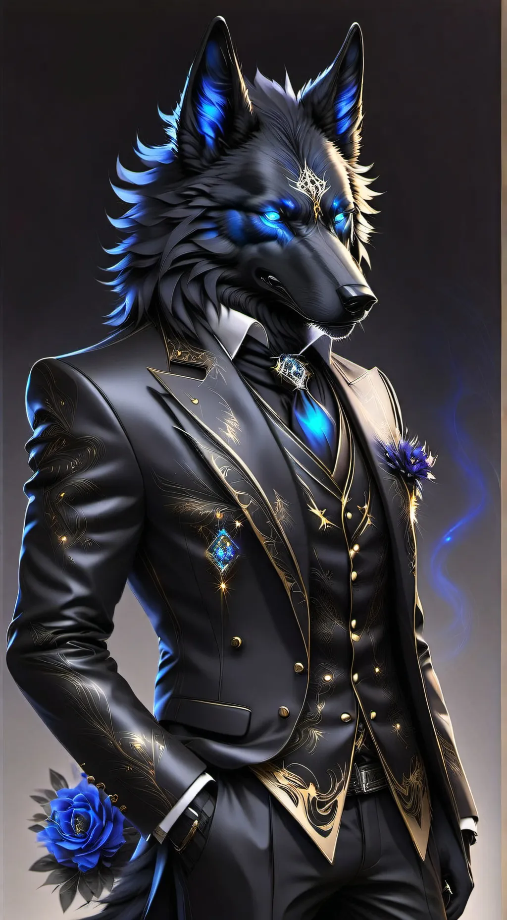 ai character: Anjing-Chao background