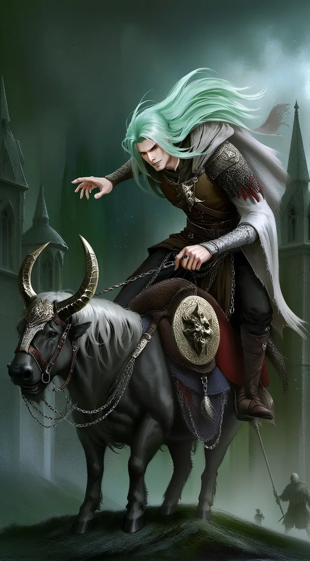 ai character: Helixon  background