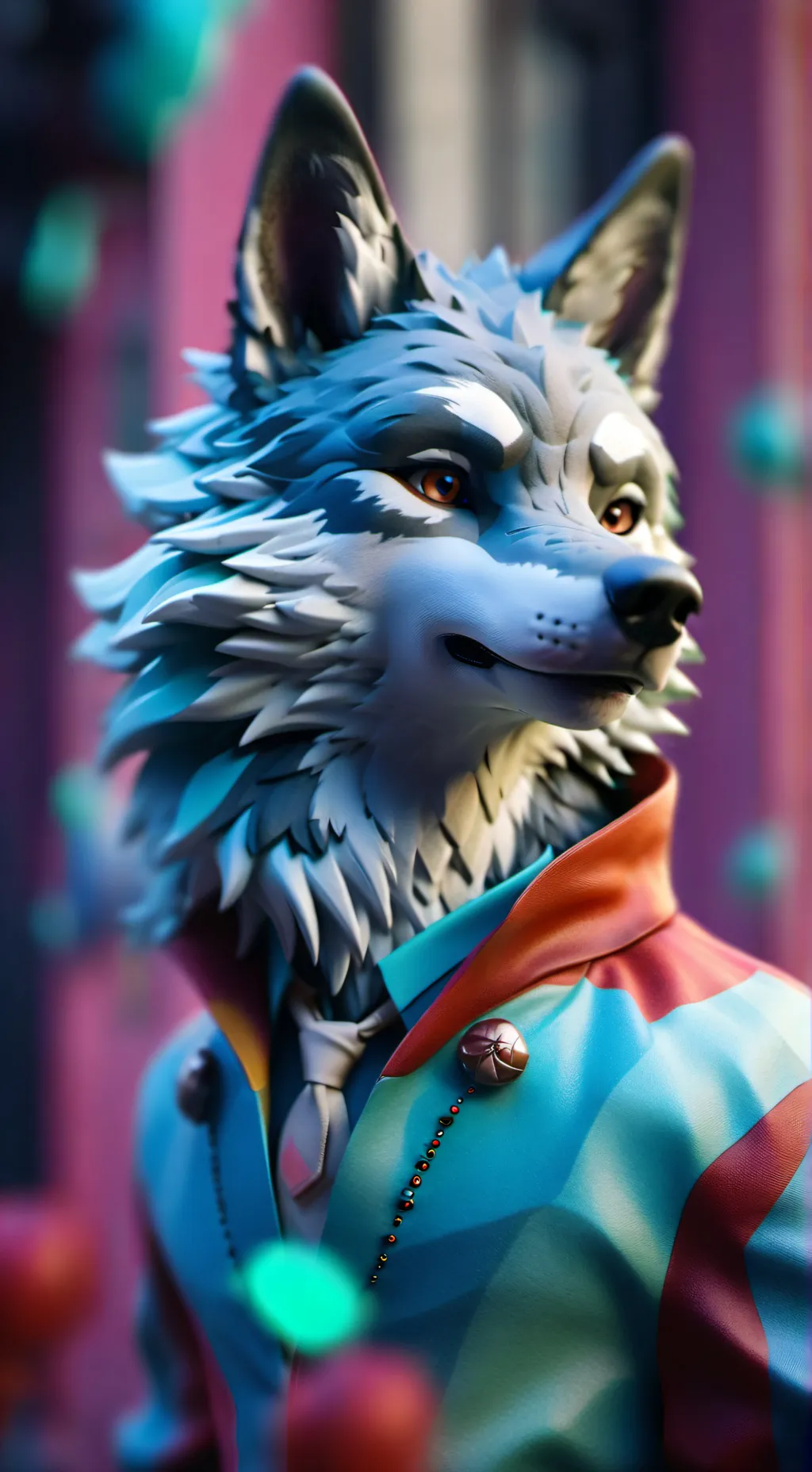 ai character: Furry infection background