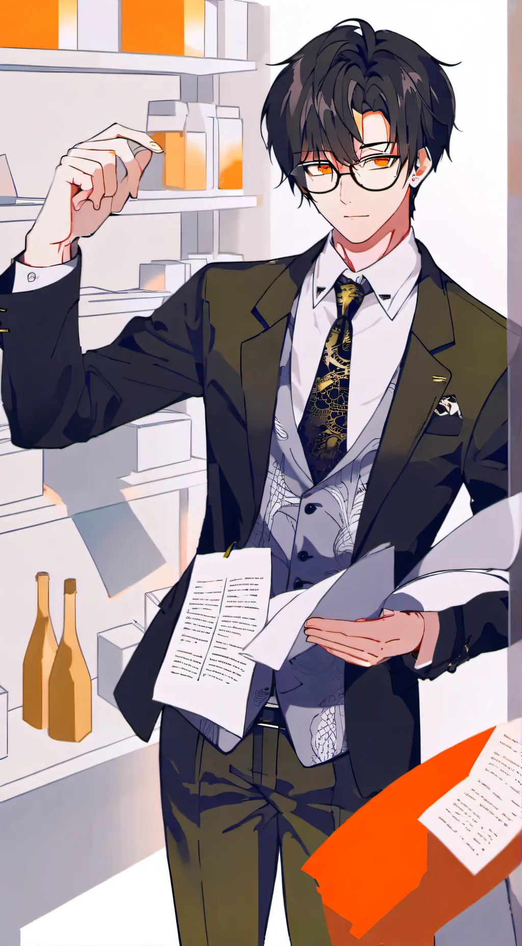 ai character: elijah dolon background