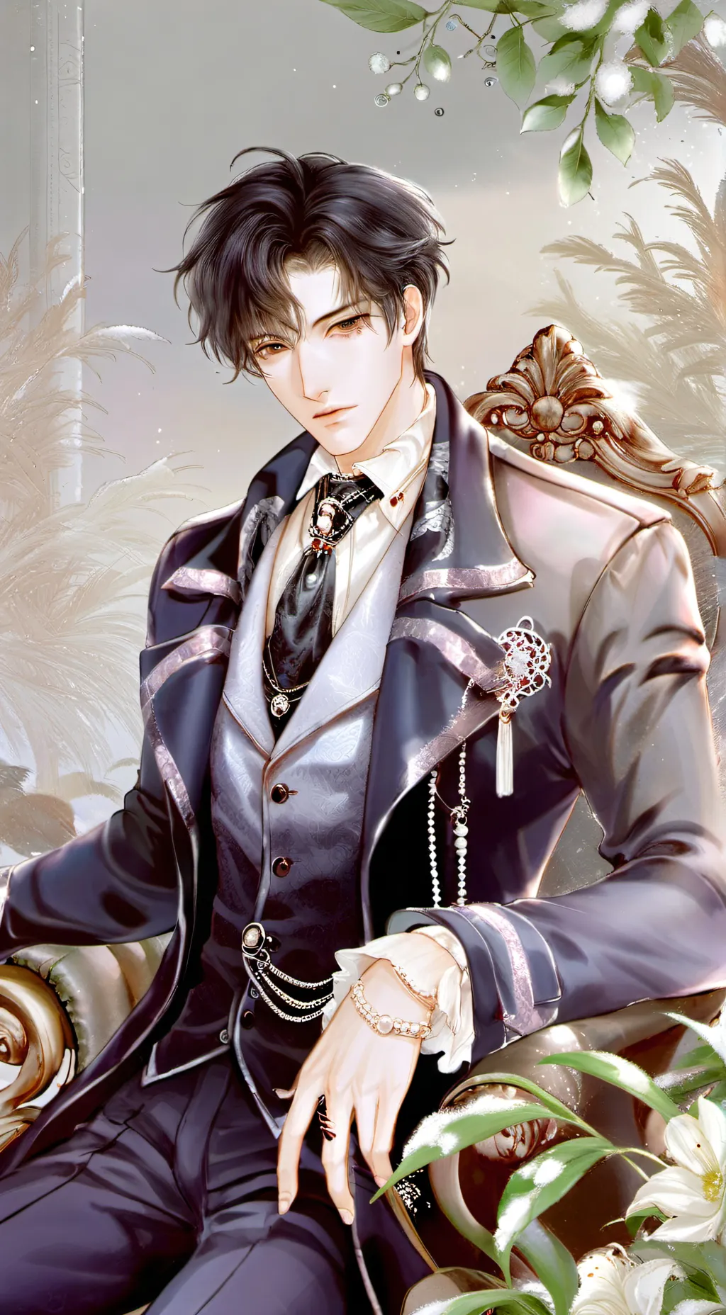 ai character: Jet Black Nemesis background